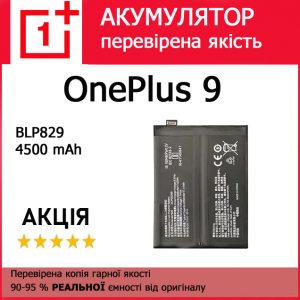 Заміна акумулятора OnePlus 9 BLP829